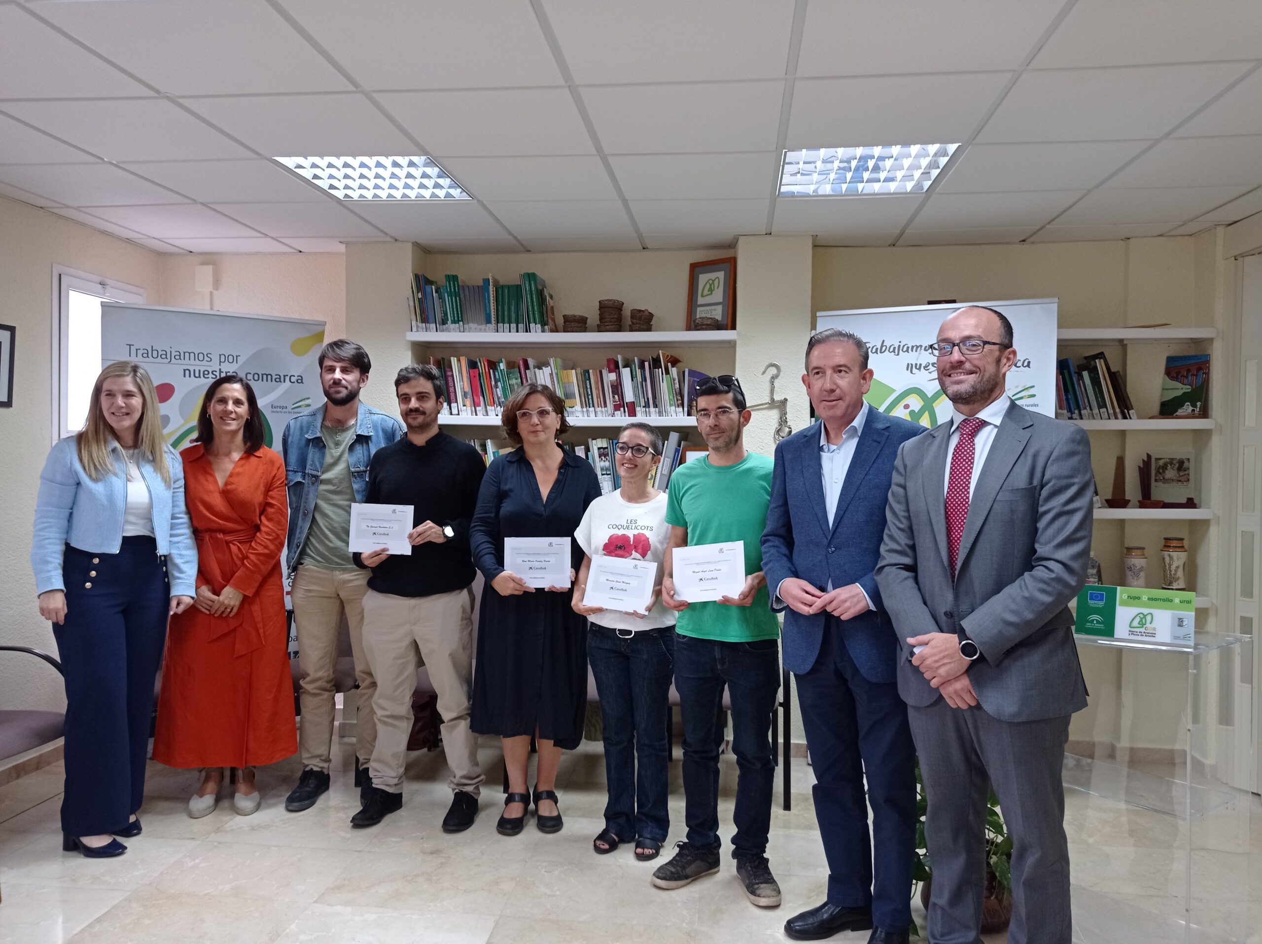 CaixaBank y el GDR Sierra de Aracena y Picos de Aroche premian el emprendimiento rural con el programa Tierra de Oportunidades